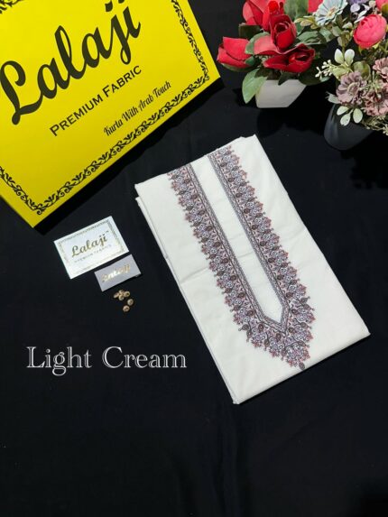 TITAN LAWN PURE COTTON LIGHT CREAM  \ D 25