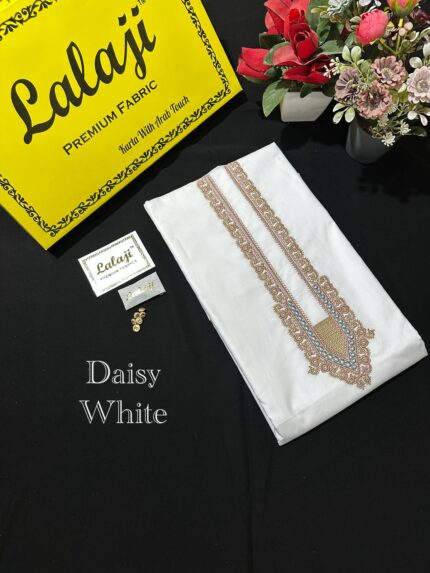 TITAN LAWN PURE COTTON DAISY WHITE \ D 34