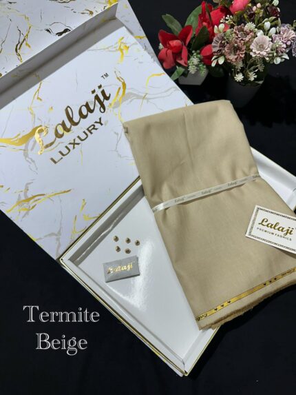 LALAJI LUXURY LINEN TERMITE BEIGE